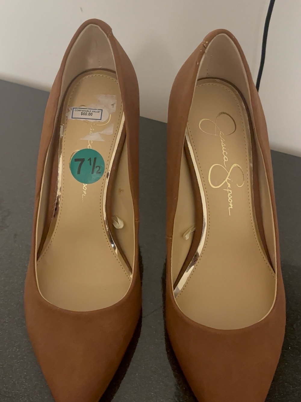 Jessica Simpson Women's Brown Pointed Toe Pumps